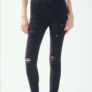 Pacsun black super stretch jegging size 27 long